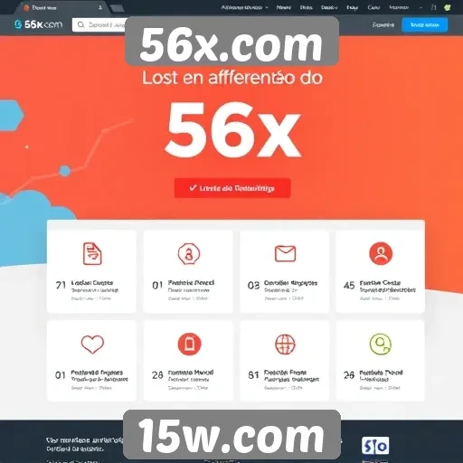 Análise das principais funcionalidades do site 56x.com